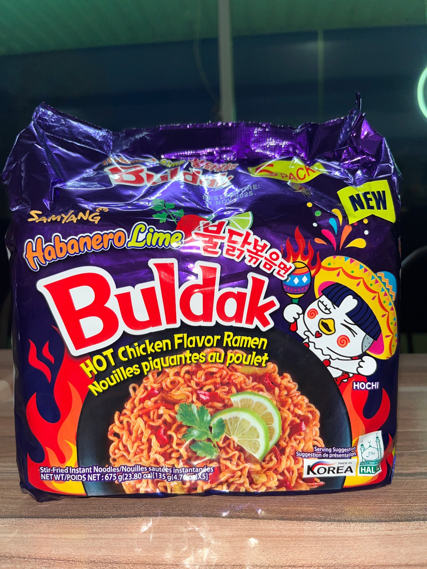 Samyang habanero lime buldak hot chicken flavour ramen