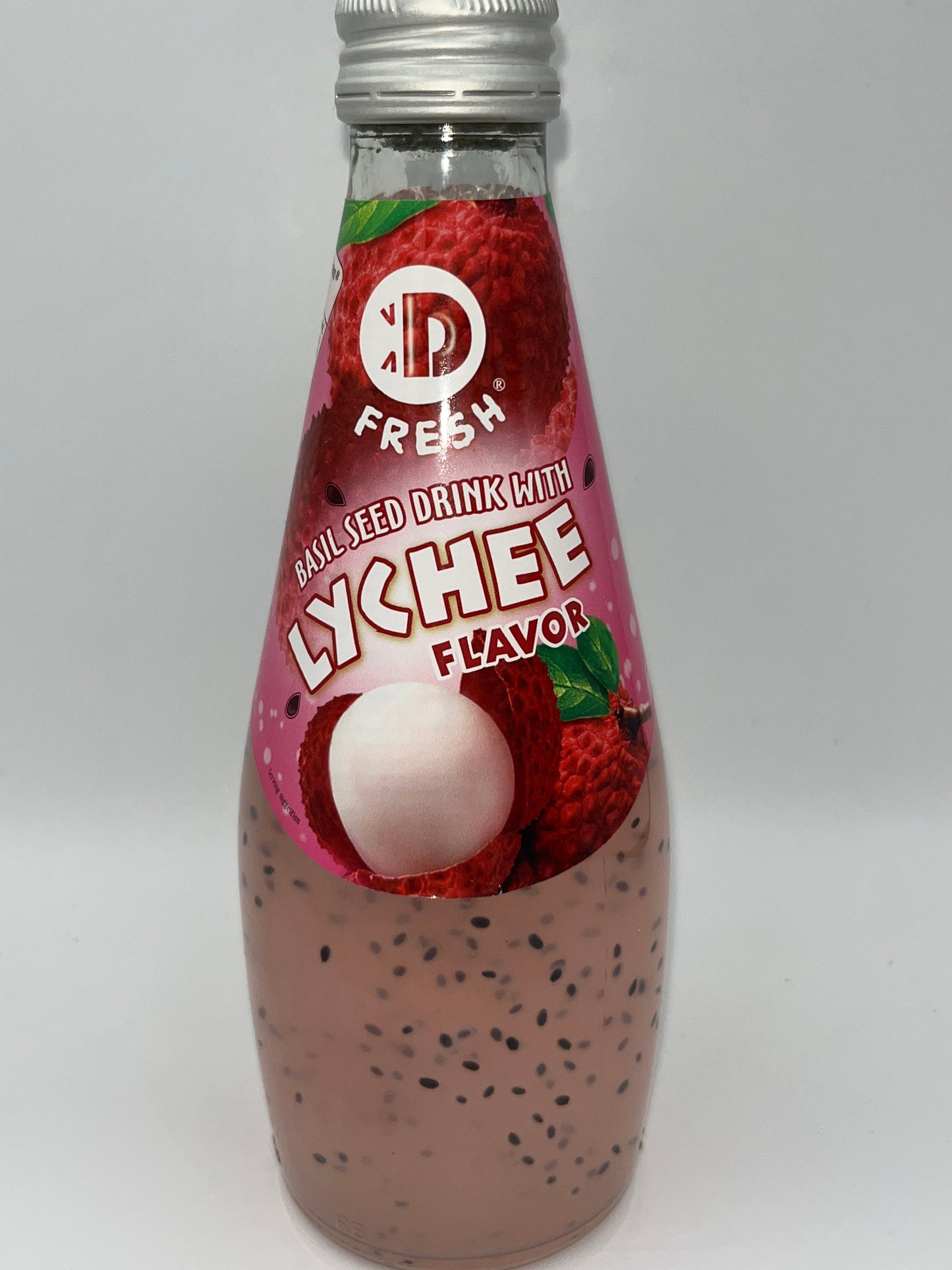 Lychee flavour basil seed drink 290ml