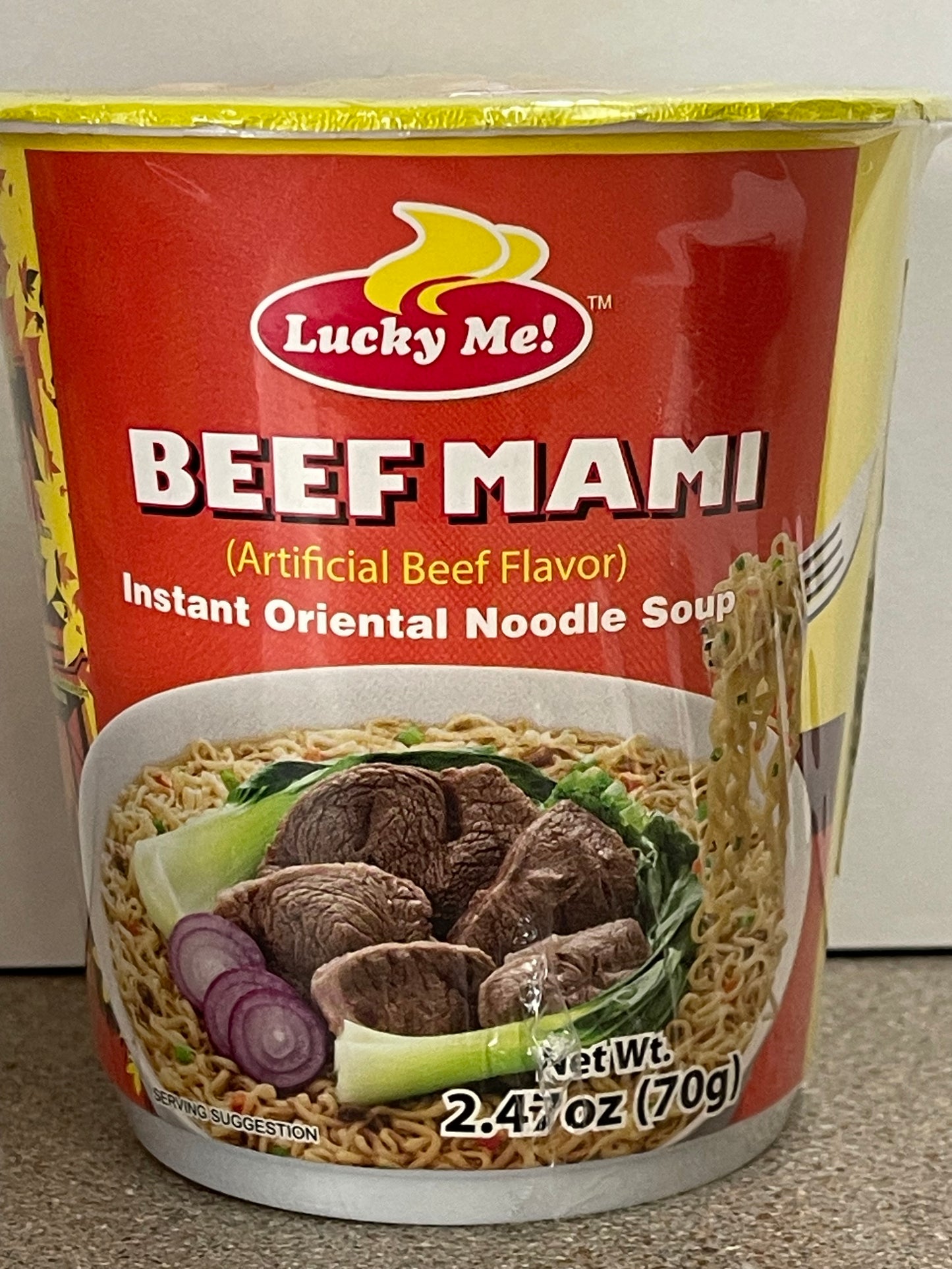 Lucky Me Beef Noodles 70g