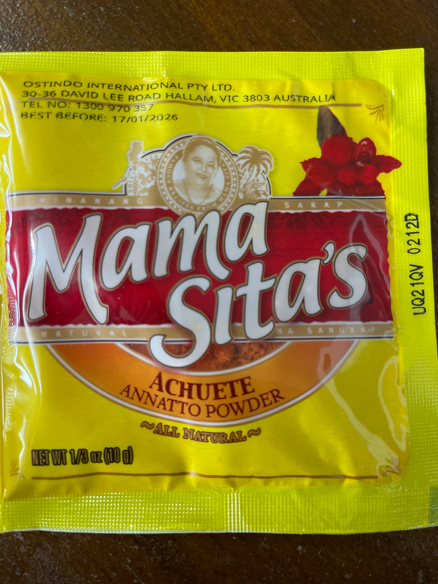 Mama Sita’s Achuete 10g