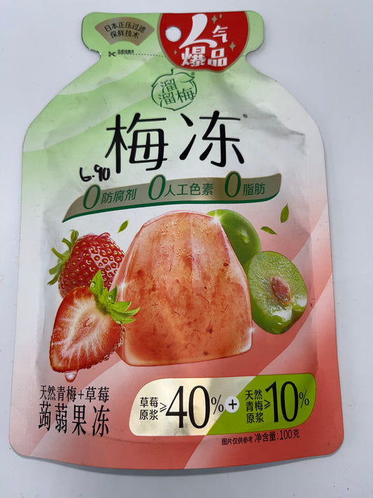 Jelly (plum and strawberry) 100g