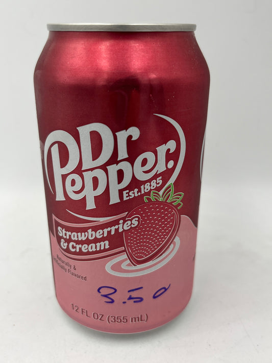 Dr Pepper strawberries & cream 355ml