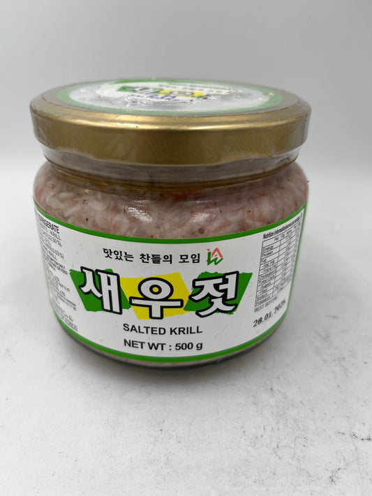 Salted krill 500g