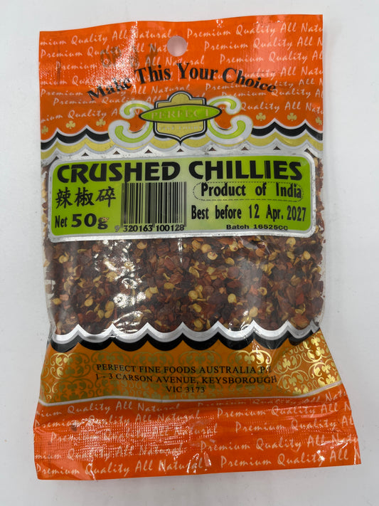 Crushed chillies 50g