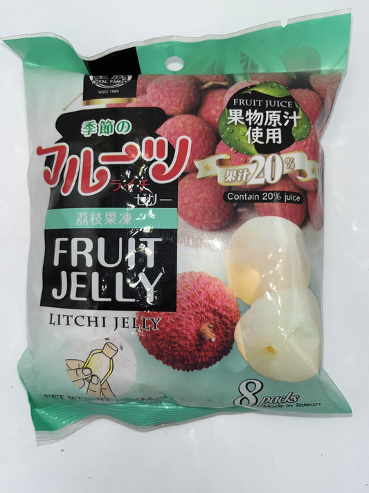 Fruit jelly lychee