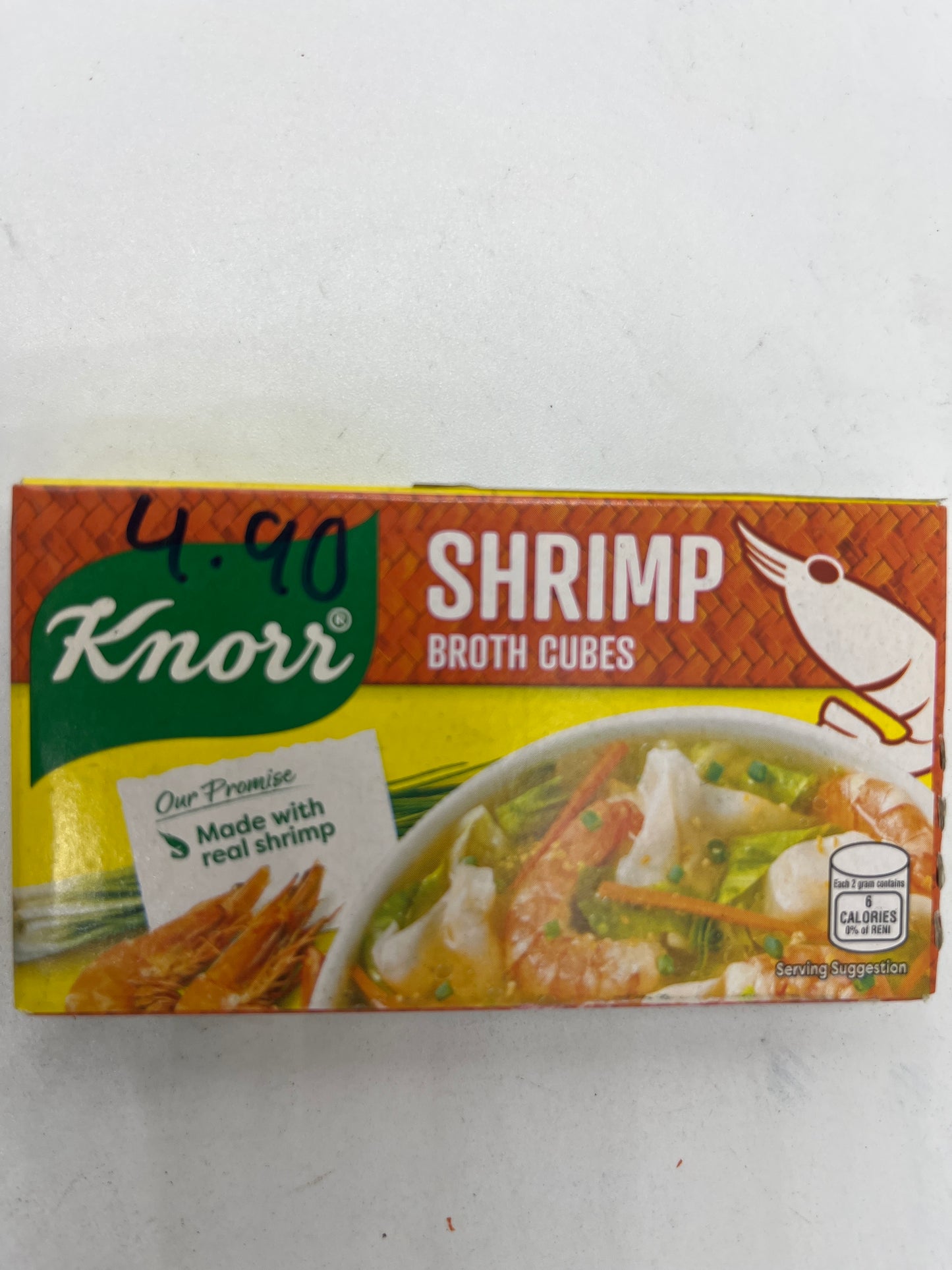 Knorr shrimp broth cubes 60g