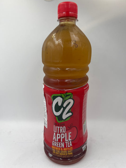 C2 apple green tea 1L