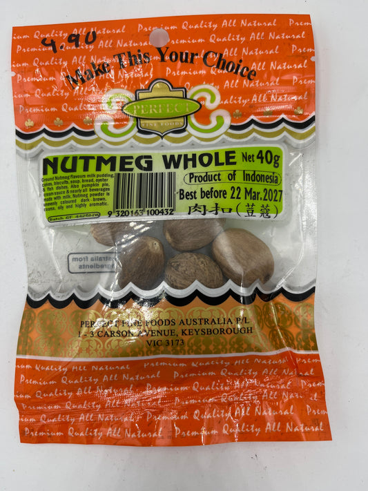 Nutmeg whole 40g