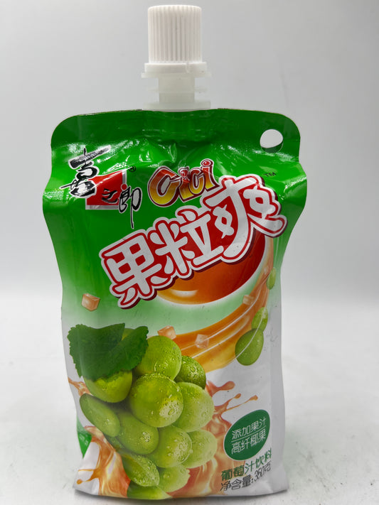 Grape flavour jelly