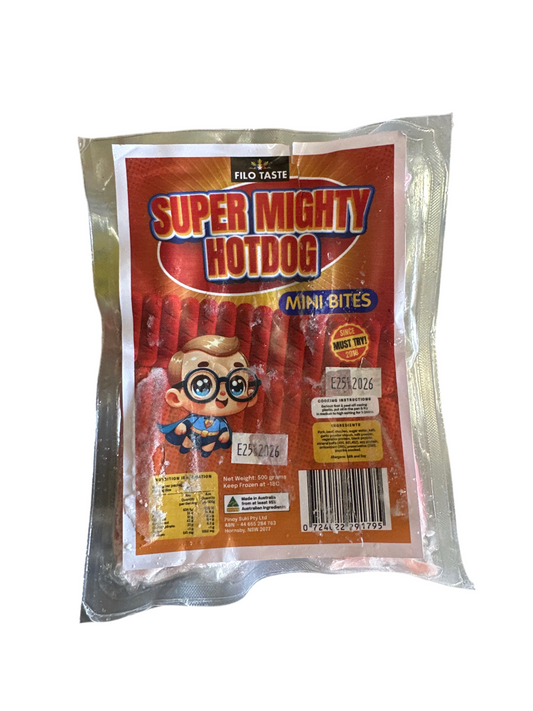 Super Mighty Hotdog mini bites 500g