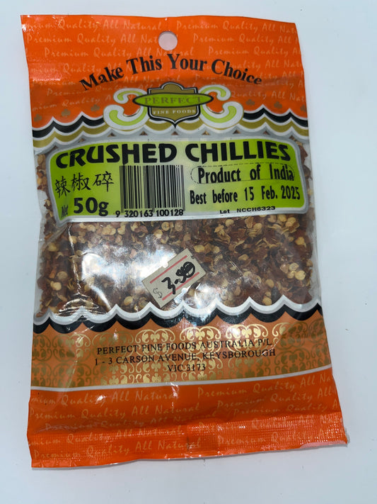 Crushed chillies 50g
