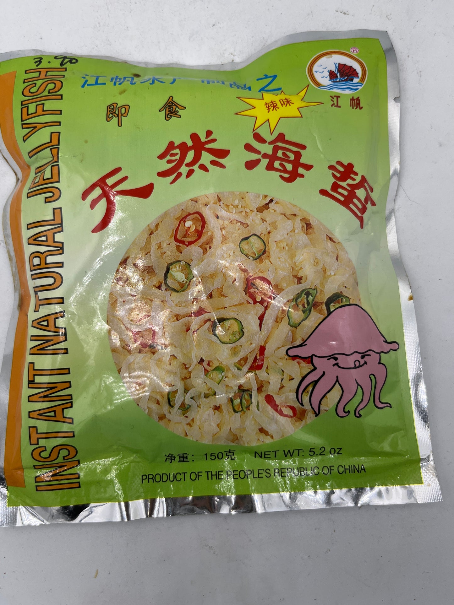 Instant natural jellyfish