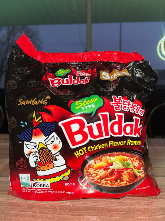 Samyang stew buldak hot chicken flavour ramen