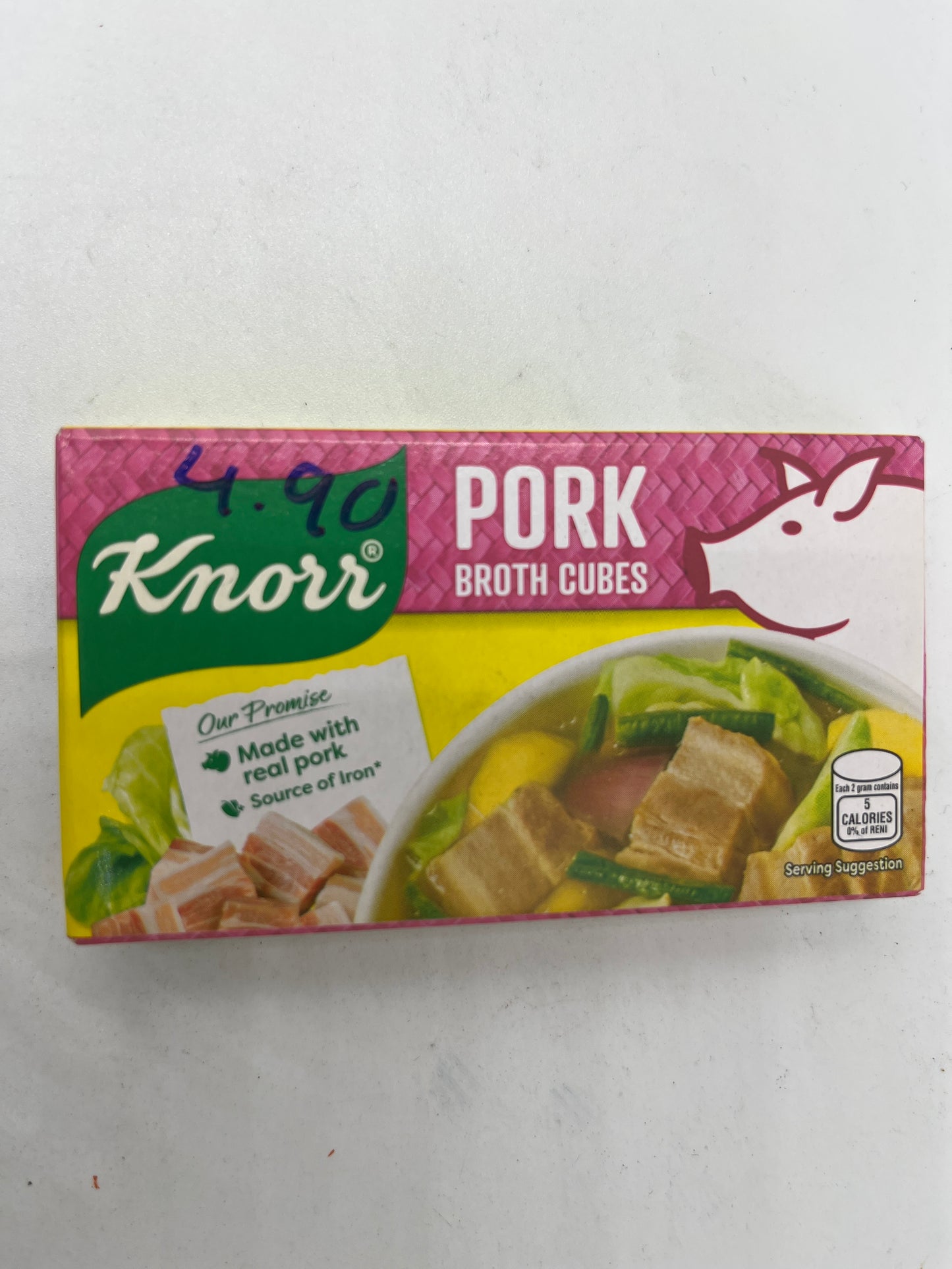 Knott pork broth cubes 60g