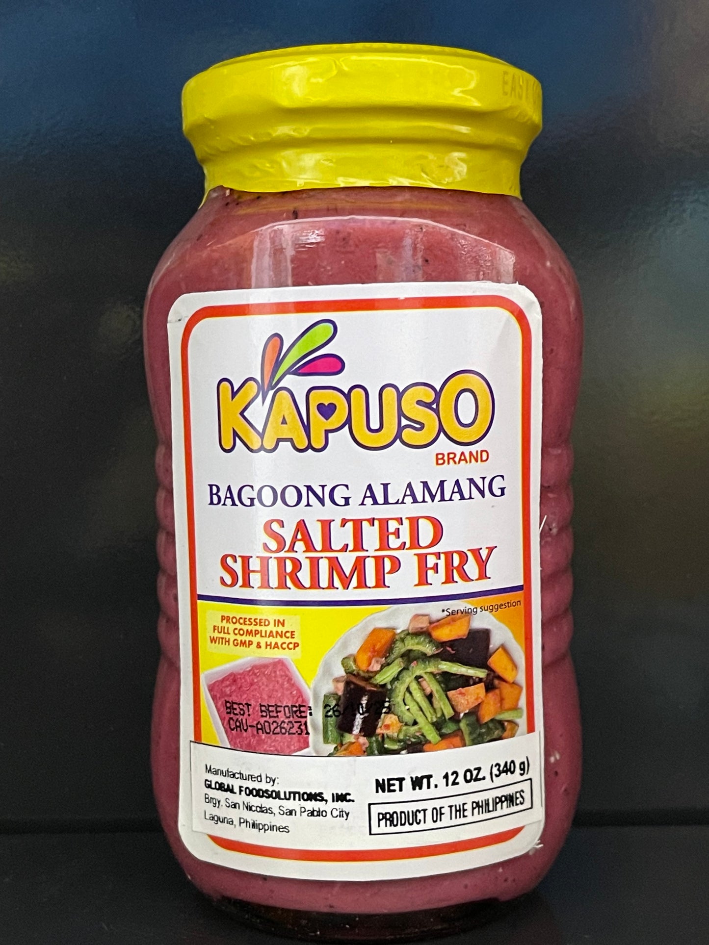 Kapuso Salted Shrimp Fry 340g